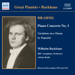 Piano Concerto No. 1 (Boult, Bbcso, Backhaus) (CD / Album)