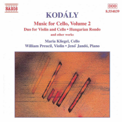 Kobaly: Music for Cello, Volume 2 (CD / Album)