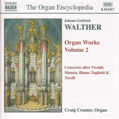 Walther: Organ Works Vol. 2 (CD / Album)