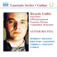 LAUREATE GUITAR SERIES - RICARDO GALLEN GUITAR RECITAL - Various (CD / Album)