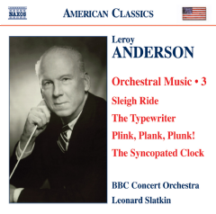 Orchestral Music 3 (Slatkin, Bbc Concert Orchestra) (CD / Album)