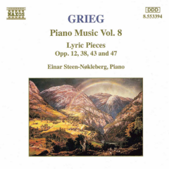 Piano Music Vol 8 - Lyric Pieces (CD / Album)