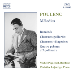 Poulenc : Melodies (CD / Album)