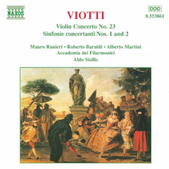 Violin Concerto No. 23/Sinfonie concertanti Nos. 1 and 2 (CD / Album)