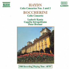 Haydn: Cello Concertos Nos. 1 and 2/Boccherini: Cello Concerto (CD / Album)