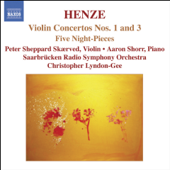 Violin Concertos Nos. 1 and 3, Five Nightpieces (Lyndon-gee) (CD / Album)