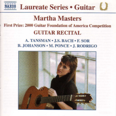 Martha Masters: Guitar Recital (CD / Album)