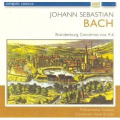 Bach Johann Sebastian - Brandenburg Concertos Nos.4-6 (CD)