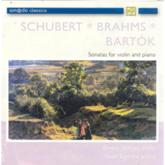 Schubert &amp; Brahms &amp; Bartok - Sonatas For Violin And Piano (CD)