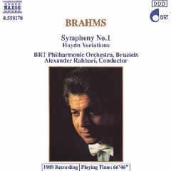 Symphony No. 1 (Rahbari, Brt Philharmonic) (CD / Album)