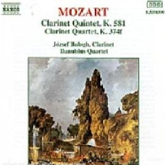 Mozart : Clarinet Quintet/Clarinet Quartet - Oizsef Balogh/Danubi (CD / Album)