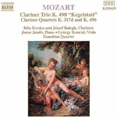 Kegelstatt' Trio K.498 / Clarinet Quartets K.317d and K.496 (CD / Album)