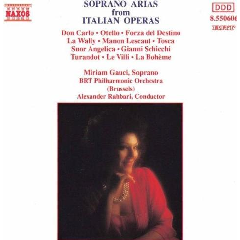 SOPRANO ARIAS from ITALIAN OPERAS - Various Composers (CD / Album)