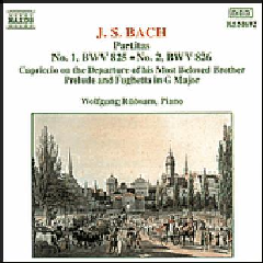 J.S. Bach: Partitas No. 1 and 2 (CD / Album)