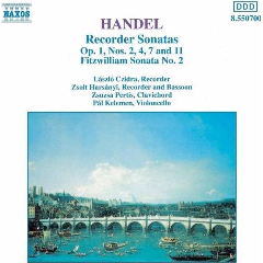 Recorder Sonatas - Handel (CD / Album)