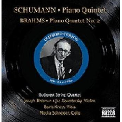 Budapest Quartet - Piano Quartet In E Flat Major (CD)