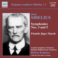 Kajanus Conducts Sibelius - Vol.3: Symphonies Nos. 3 &amp; 5 / Jaakarien Marssi / (j (CD)