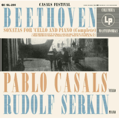 Pablo Casals Plays Beethoven Cello Sonatas [remastered] (CD)