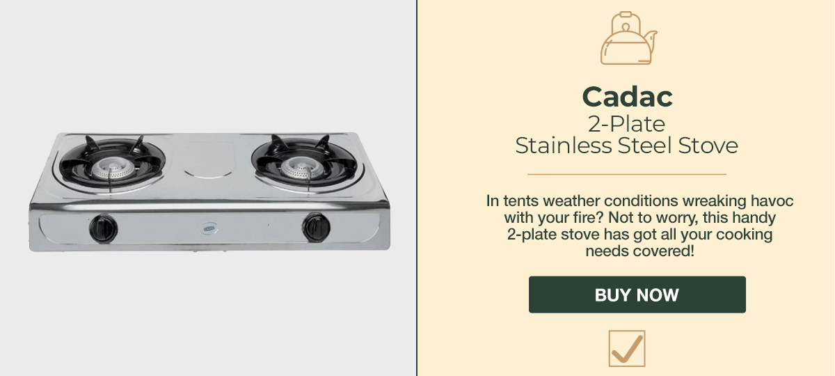 Camping Cadac Stainless Steel Stove