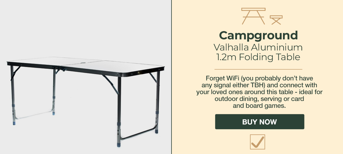 Camping Valhalla Aluminium Folding Table