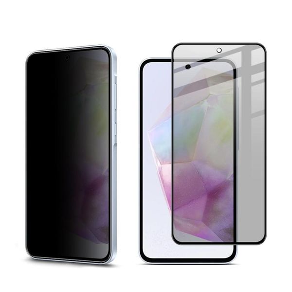 Privacy Tempered Glass Screen Protector Compatible with Samsung A36