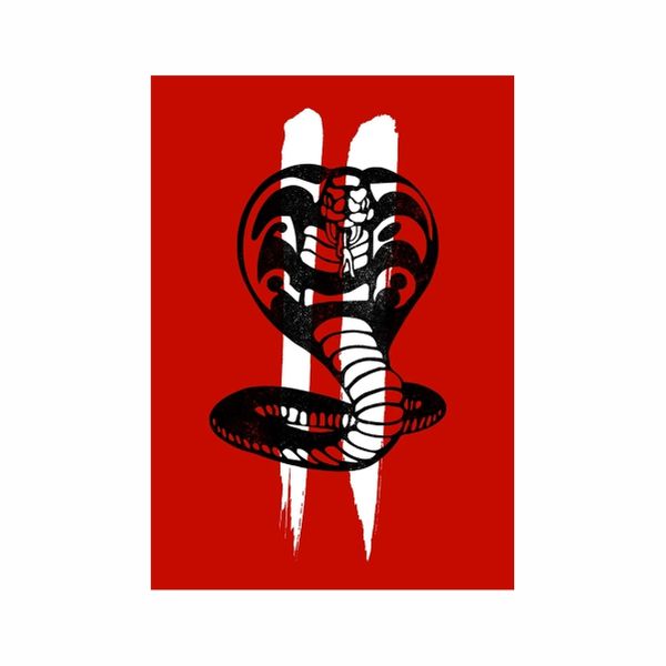 Cobra Kai Red - A1 poster