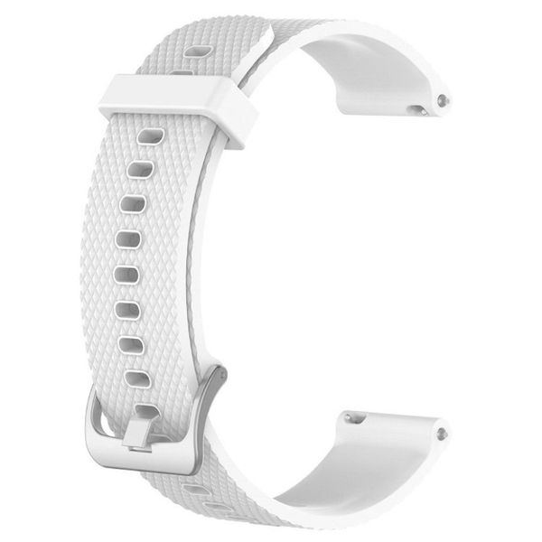 Silicone Strap Compatible with Suunto 3 - White