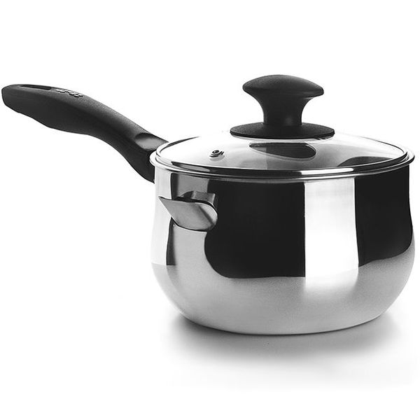 Ibili - Stainless Steel Double Boiler With Lid, 16cm