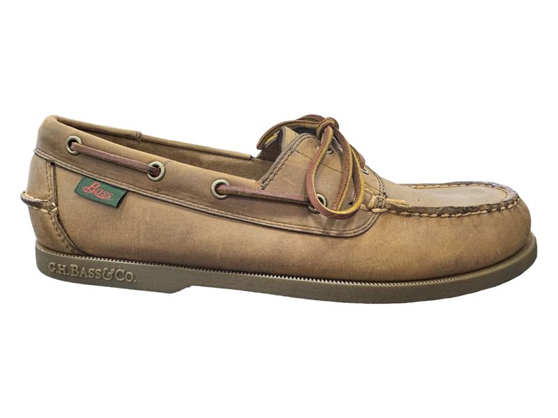 Bass - Jetty II Men DK Brown - Crazy Horse Loafers - Slip Ons