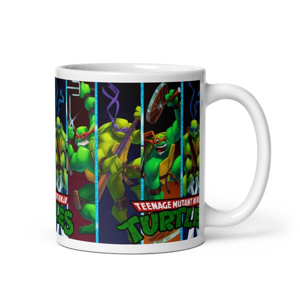 Imaging Architects Teenage Mutant Ninja TMT V02 White glossy mug