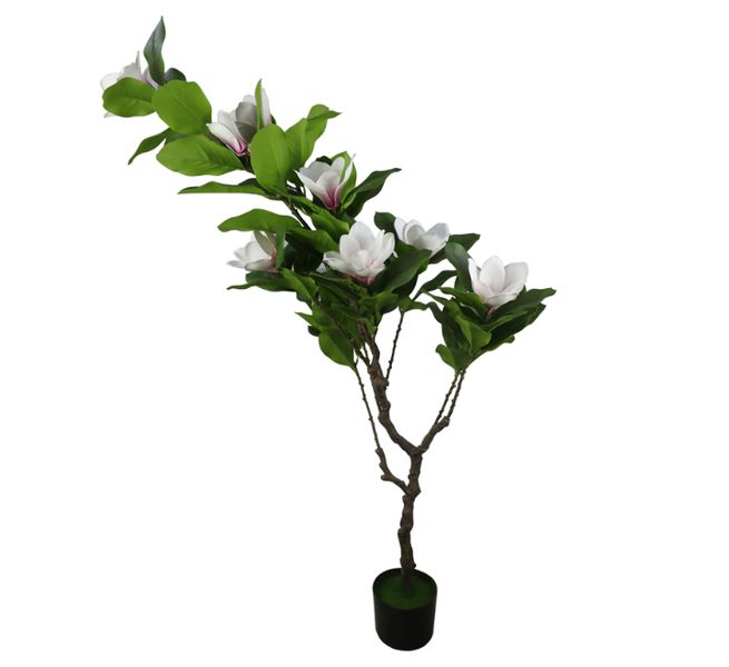 Artificial Magnolia Tree in Pot 1.3m Purple and White