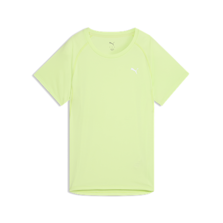 Puma Women's Run Velocity Short Sleeve Tee - Poly - Apple Spritz Image