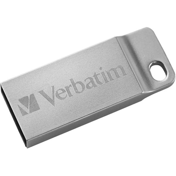 Verbatim 32GB Metal Executive USB Flash Drive - Silver