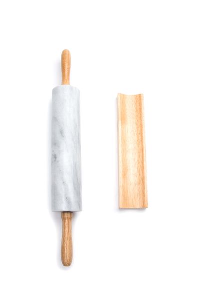 ElecTrek Marble Rolling Pin, Non-Stick African Stone Polished Dough Roller