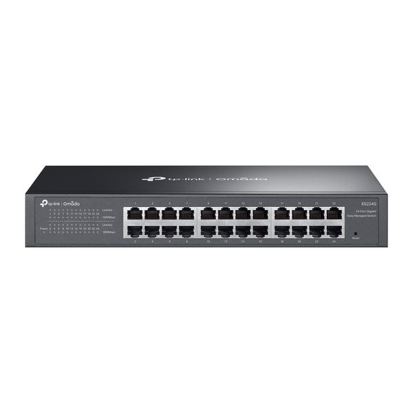 TP-Link Omada ES224G 24-Port Gigabit Switch - Silent, Smart, Scalable