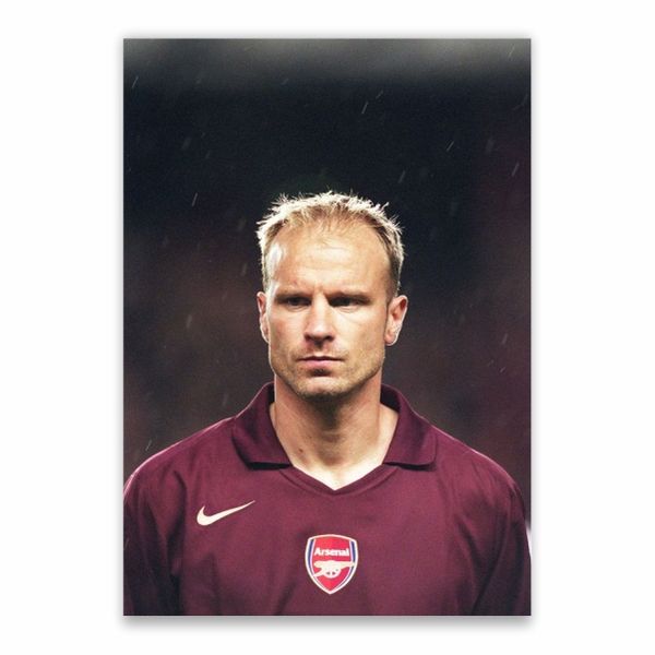 Dennis Bergkamp Rain Poster - A1