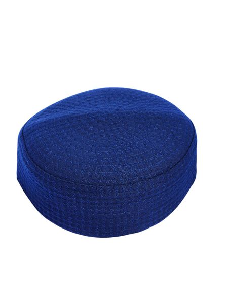 Premium Muslim Cap/Topi P033 Navy Blue