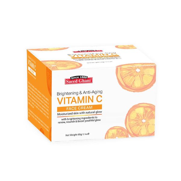 Saeed Ghani Vitamin C Brightening &amp; Anti Aging Face Cream