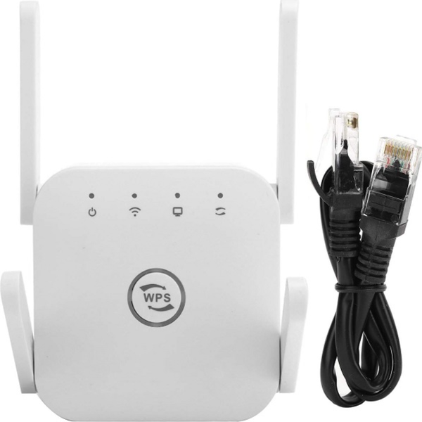 AB-D018 300Mbps WiFi Repeater - Wireless Range Extender with Dual Antennas