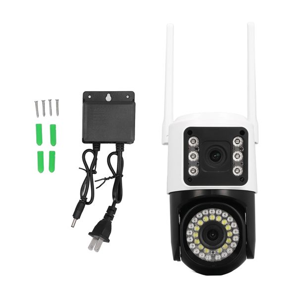 2MP Dual Lens WiFi Security Camera Night Vision Motion Detection