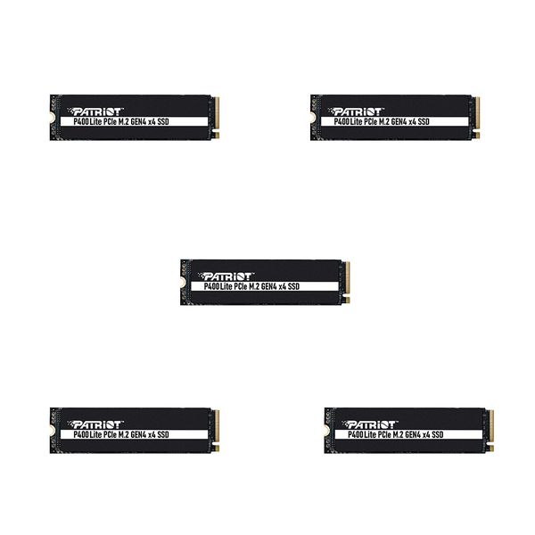 Patriot P400 Lite Gen 4 x4 PCIe m.2 Internal 2TB SSD (5 Pack)