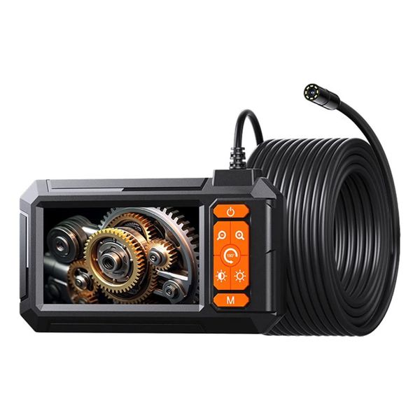 Industrial Endoscope Camera, 4.3" IPS HD 1080P Screen, 8 LED, 2m/5m/Cable