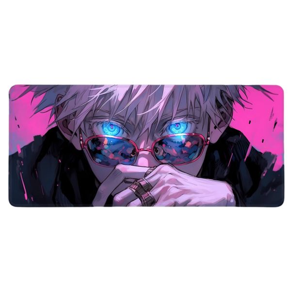 Satoru Gojo Jujutsu Kaisen Mousepad - Large Anime Gaming Mousepad 800x300mm