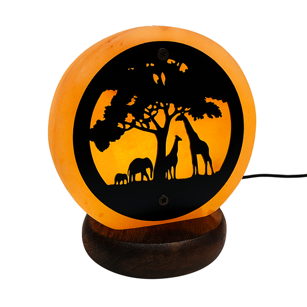 Himalayan USB Tree Shaped 3D Salt Lamp - AW
