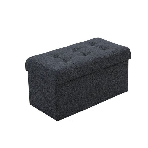 Foronda Storage Ottoman in Dark Red Beige