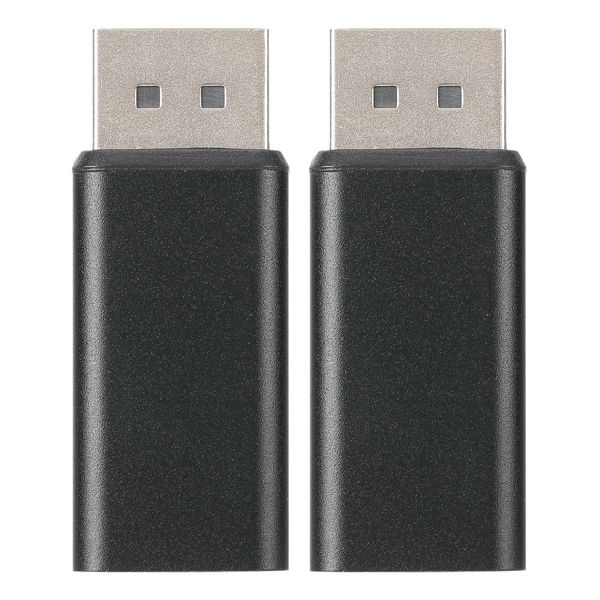 2 Pieces DP to HDMI Adapter, 1080P, for PC/HDTV
