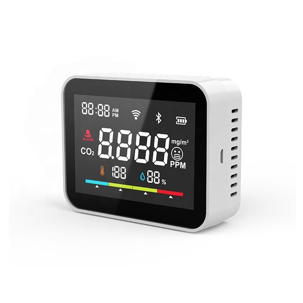 NEPZ WiFi Smart Indoor Air Quality Monitor - CO , TVOC, HCHO