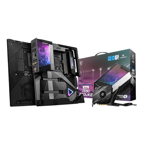 Msi Z590 God Like Intel Lga1200 Atx Gaming Motherboard