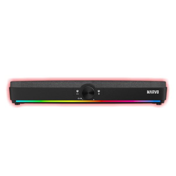 MARVO SG-286 RGB Gaming Soundbar USB &amp; Bluetooth Speakers with LED Lighting