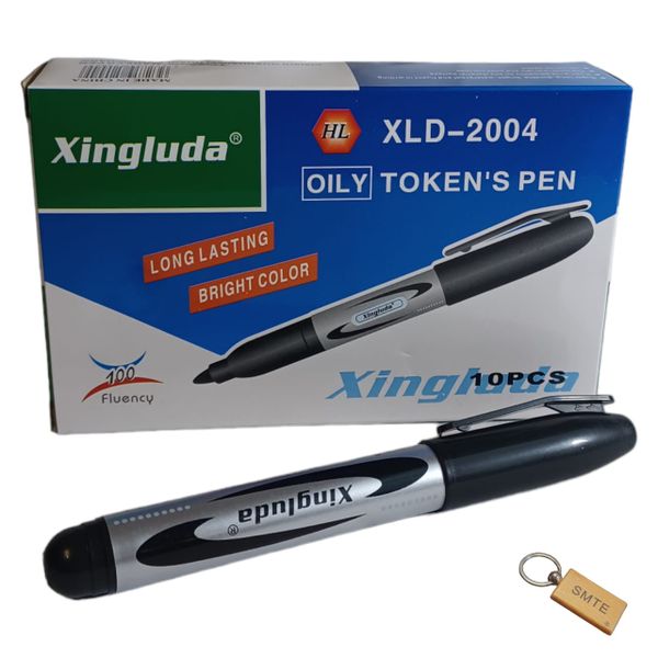 The Oily Token's Pen:XLD-2004-CS8-N68+Smte Keyring